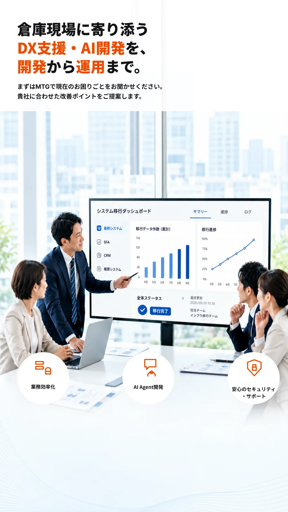倉庫DXプラットフォーム開発